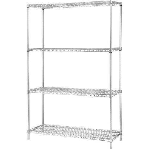 Lorell Industrial Chrome Wire Shelving, Wire Shelving Brands
