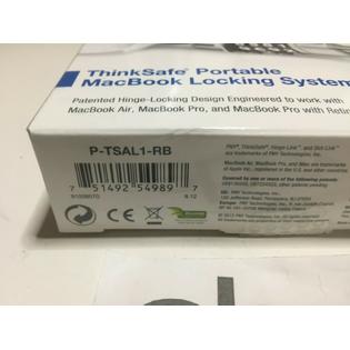 New Pny Thinksafe Portable Macbook Locking System P Tsal1 Rb Lock Mac Air Pro New Pny Thinksafe Portable Macbook Locking System P Tsal1 Rb Lock Mac Air Pro