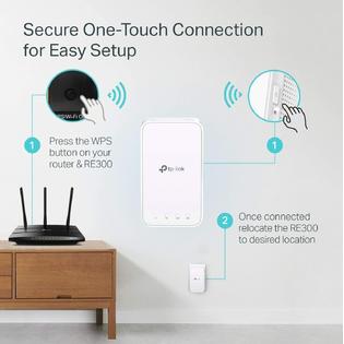 Tp Link Ac10 Wifi Extender Re300 Covers Up To 1500 Sq Ft And 25 Tp Link Ac10 Wifi Extender Re300 Covers Up To 1500 Sq Ft And 25
