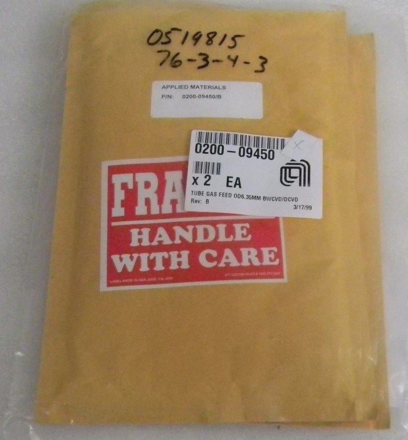 Download Amat Amat Tube Gas Feed 0200 09450 B Od6 35mm Bwcvd Dcvd Rev B New