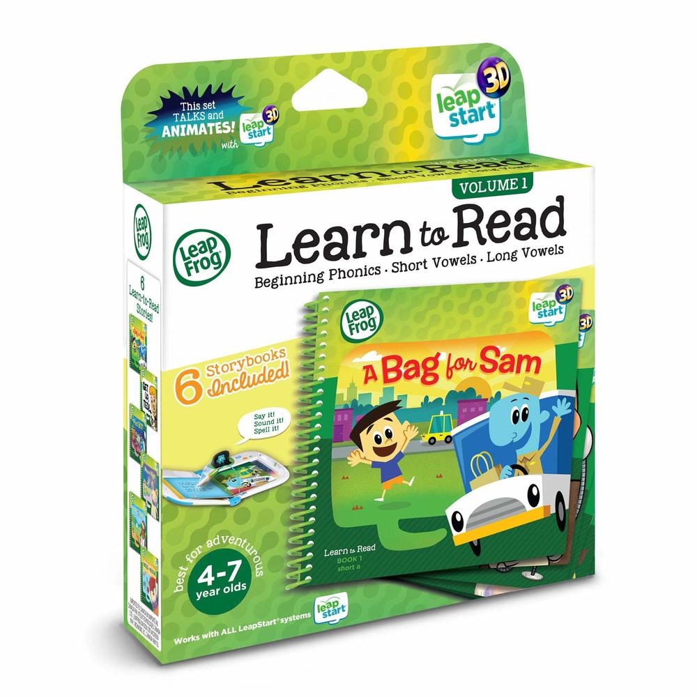VTech Leapfrog Leapstart 3D Learn To Read Volume 1, Green