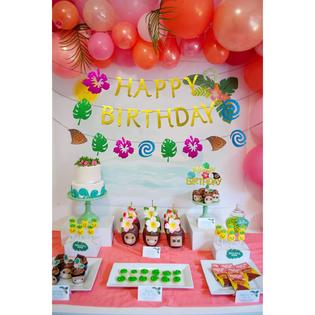 2 Pcs Jevenis Glittery Moana Birthday Banner Moana Cake Topper Moana Birthday Party Decoration Hawaiian Birthday For Tropical L 2 Pcs Jevenis Glittery Moana Birthday Banner Moana Cake Topper Moana Birthday Party Decoration Hawaiian Birthday For Tropical L