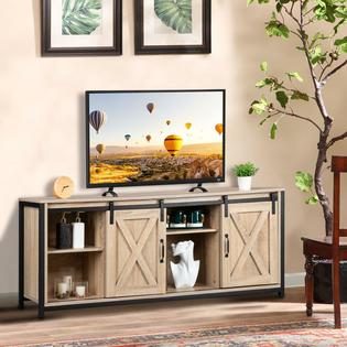 Fch Home Farmhouse Television Stand Tv Cabinet Console For Tvs Up To 65 Fch Home Farmhouse Television Stand Tv Cabinet Console For Tvs Up To 65