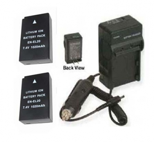 Snapitdigital 2x En Ela Batteries Charger For Nikon 1 J1 1 J2 Coolpix A P950 P1000 Snapitdigital 2x En Ela Batteries Charger For Nikon 1 J1 1 J2 Coolpix A P950 P1000