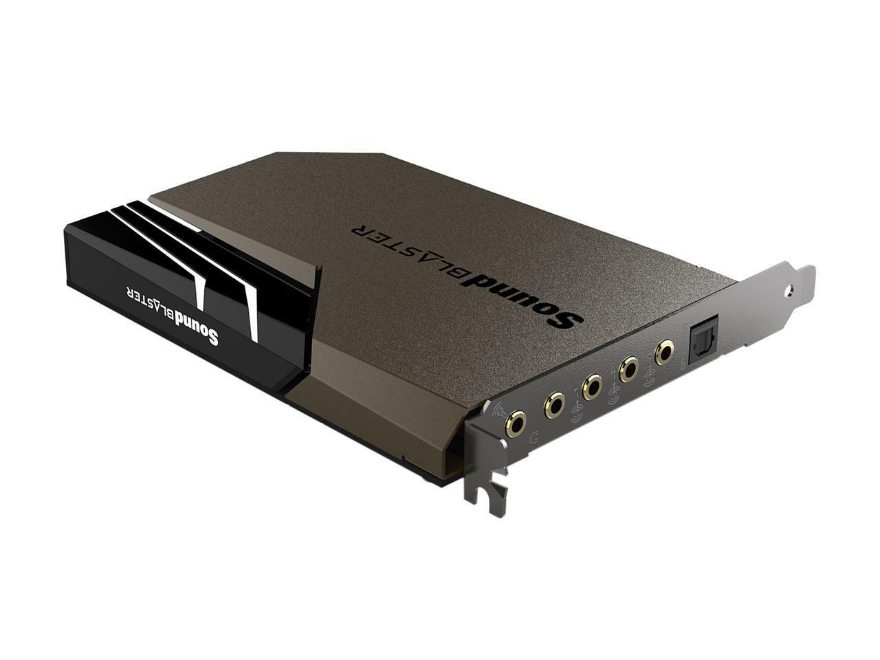 Creative Labs 70sb Creative Sound Blaster Ae 7 Sound Card Metallic Gray Creative Labs 70sb Creative Sound Blaster Ae 7 Sound Card Metallic Gray