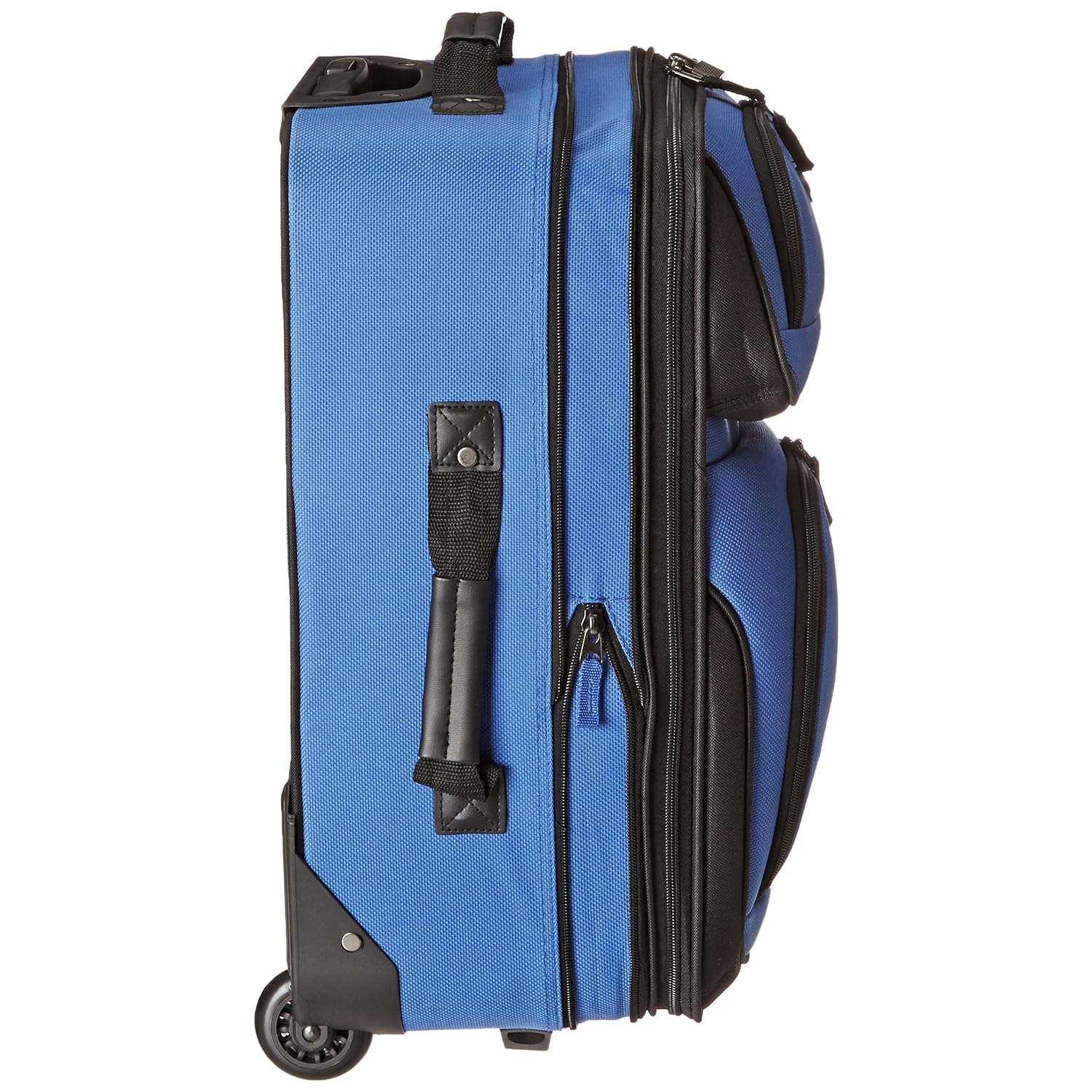 GCP Products Traveler Rio Rugged Fabric Expandable Carry-On Luggage Set, Royal Blue, 2-Piece