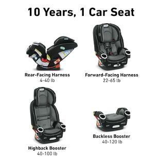 Graco 4ever Dlx 4 In 1 Car Seat Infant To Toddler Car Seat With 10 Years Of Use Fairmont Graco 4ever Dlx 4 In 1 Car Seat Infant To Toddler Car Seat With 10 Years Of Use Fairmont