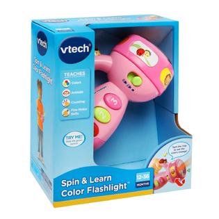 VTech Vtech Spin And Learn Color Flashlight Exclusive, Pink