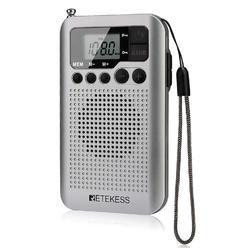 EBD Products Tr106 Portable Headset Radios, Pocket Radios Am Fm, Digital Aaa Battery Radio, Support Clock, Sleep Timer And Fm Stereo Fo…