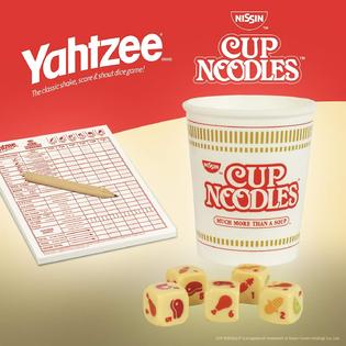 USAopoly Yahtzee Cup Noodles Collectible Yahtzee Game Made To Look