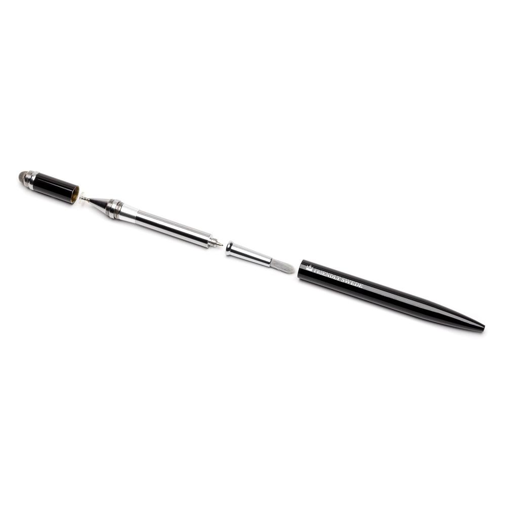 Kelder chocola olie 4326568026 The Friendly Swede Stylus Pen 4-In-1 With Replaceable Brush,  Capacitive Fiber Tip, Fine Point Disc Stylus Tip And Ballpo…