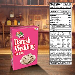 Keebler Cookies, Danish Wedding, Flavors of Coconut and Chocolatey