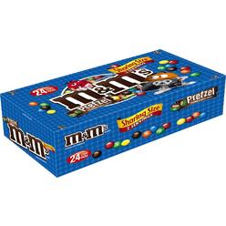 M&M's M&MS Pretzel Chocolate Candy Sharing Size 2.83-Ounce Pouch 24-Count