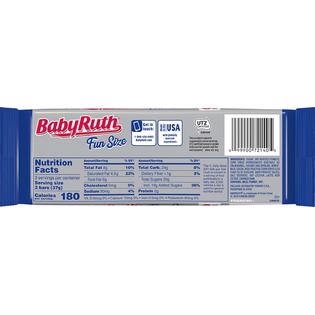 Baby Ruth, Fun Size Candy Bars 6 pieces, 3.9 oz