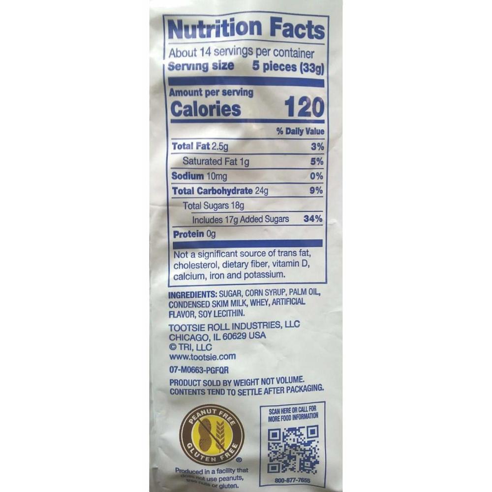 Tootsie Roll Vanilla Flavored Midgees, Limited Edition, (4 ...