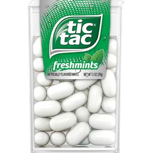 Tic Tac Fresh Breath Mints Freshmint Bulk Hard Candy Mints 1 Oz Singles 12 Count