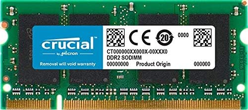 Crucial Technology 2gb Upgrade For A Dell Latitude D6 System Ddr2 Pc2 5300 Non Ecc
