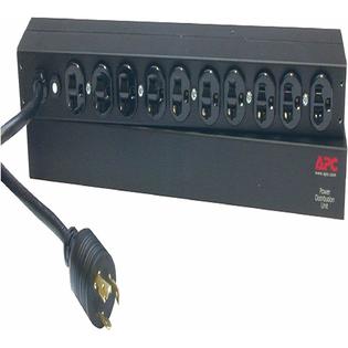 241743586738 APC Rack Mount PDU, Basic 100V-120V/20A, (10) Outlets, 1U ...