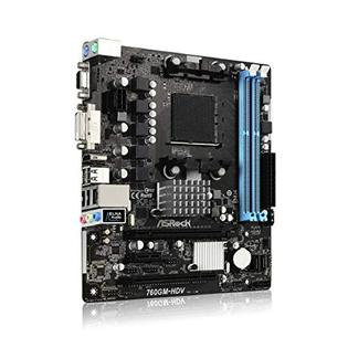 Asrock 760gm Hdv 60gm Hdv Socket Am3 Am3 Amd760g Ddr3 Sata2 Usb2 0 A V Gbe Microatx Motherboard