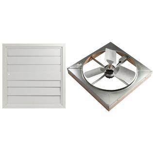 Masterflow New Masterflow Whfs24m 24 Whole House Attic Fan Kit 4500cfm 3 Blade 6928790