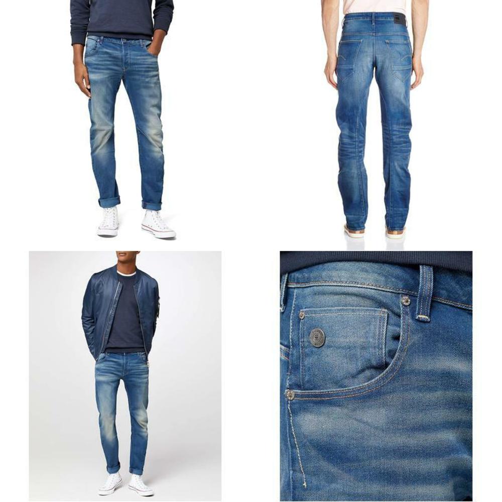 G Star Raw Men S Arc 3d Slim Fit Jean In Firro Denim