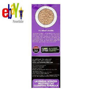 World S Best Cat Litter World S Best Cat Litter Multiple Cat Clumping Lavender Scented 28 Lb