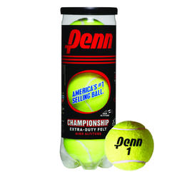Penn Head & Penn Racquet Sports 8114191 Championship Extra-Duty High Altitude Tennis Balls