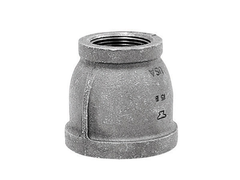 Anvil 1/2 in. FPT X 1/4 in. D FPT Galvanized Malleable Iron Reducing Coupling