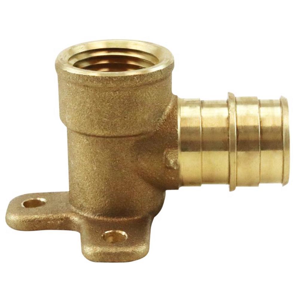 Apollo Expansion PEX / Pex A 3/4 in. Expansion PEX in to X 1/2 in. D FPT Brass Drop Ear Elbow