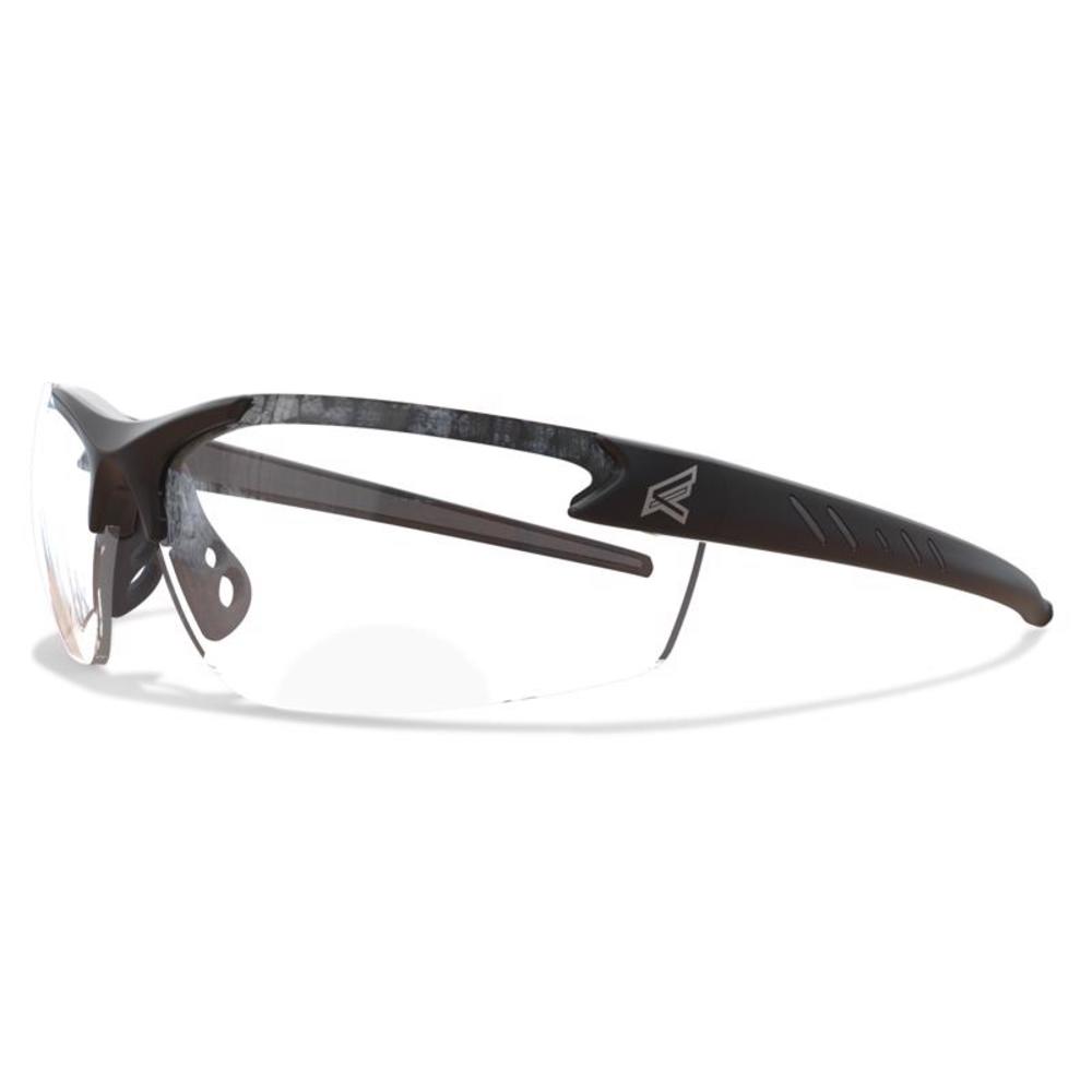 Edge Eyewear Zorge G2 Wraparound Safety Glasses Clear Lens Black Frame 1 pc