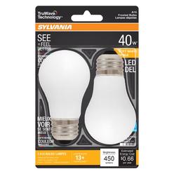 Sylvania 3005210 40W A15 E26 LED Bulb, Soft White - Pack of 2