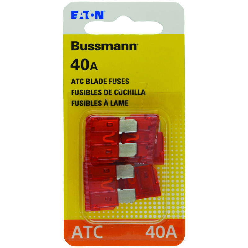 Cooper Bussmann Bussmann 40 amps ATC Orange Blade Fuse 5 pk