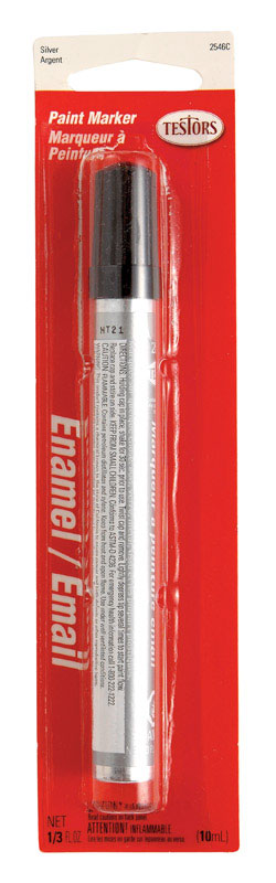 Testor's Testors Metallic Silver Enamel Paint Marker 0.3 oz