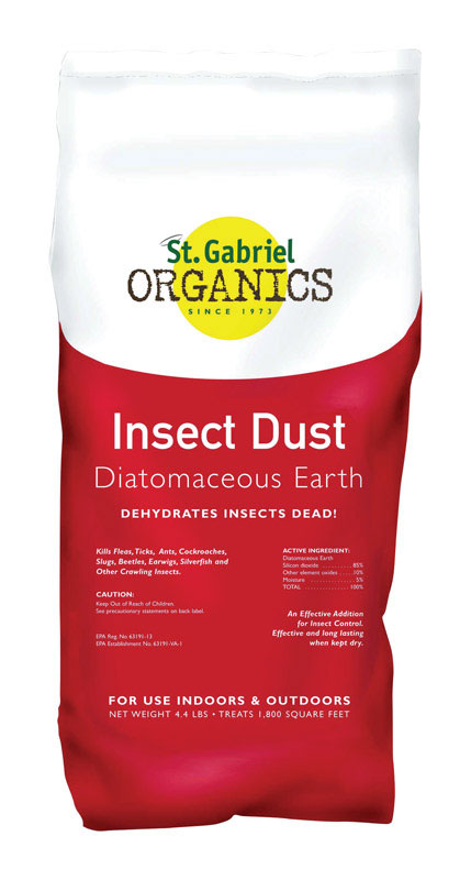 St. Gabriel Organics Insect Dust Organic Ant and Roach Killer Powder 4.4 lb