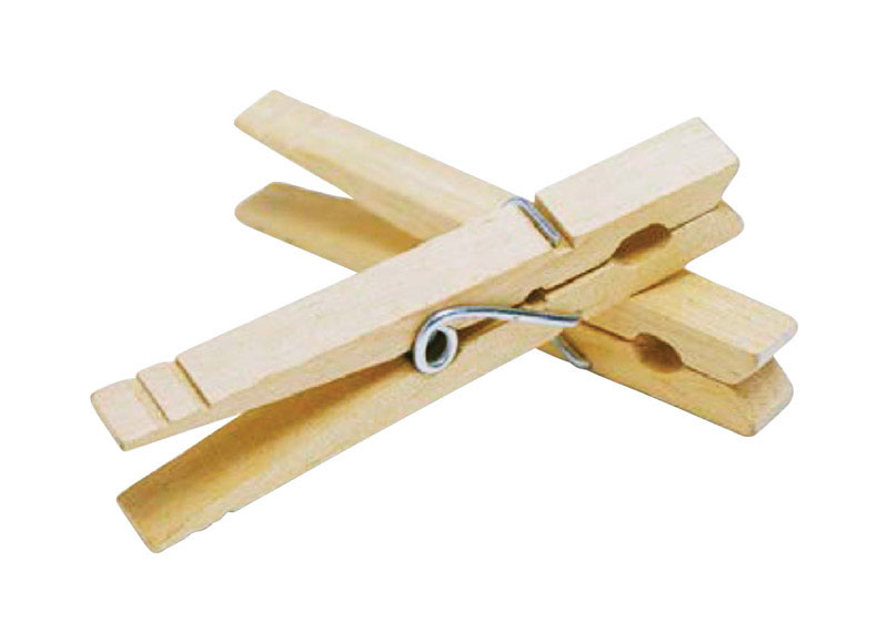 Whitmor 3.38 in. Wood Clothes Pins