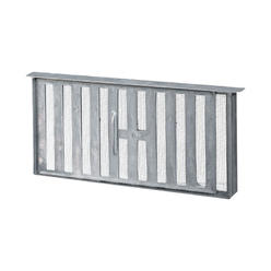 Air Vent 86159 Air Vent 8 In. x 16 In. Aluminum Manual Foundation Vent with Sliding Damper and Lintel 86159