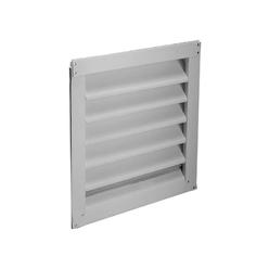 Air Vent 18 in. W X 24 in. L White Aluminum Wall Louver