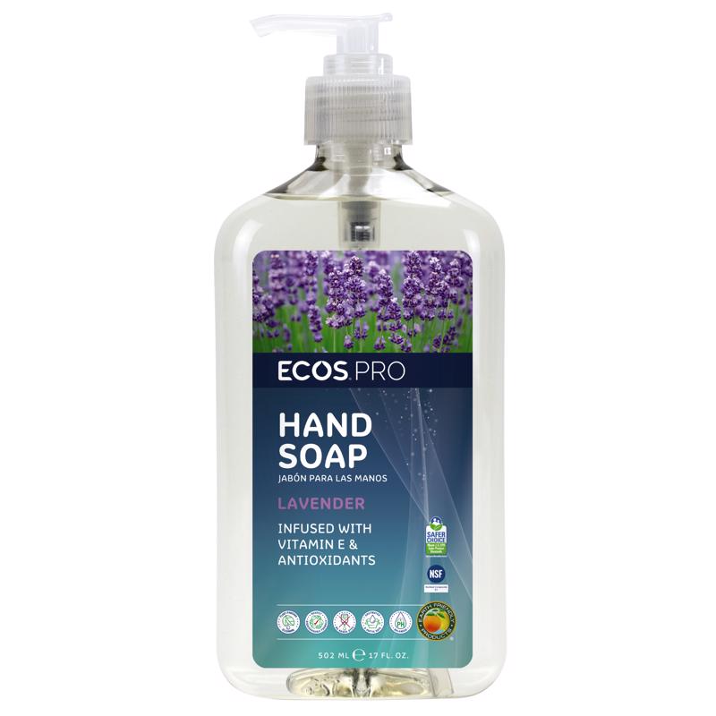 ECOS PRO Lavender Scent Liquid Hand Soap 17 oz