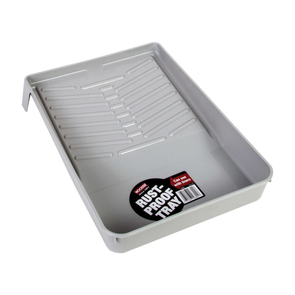 Wooster Deluxe Plastic 11 in. W X 16-1/2 in. L 1 qt Paint Tray