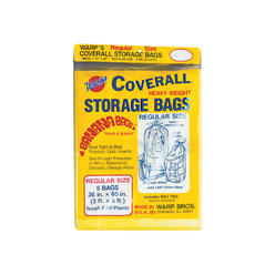 Warp's Coverall Warp's CB36 Warp's Coverall 36 In. x 60 In. Heavyweight Storage Bag (5-Count) CB36