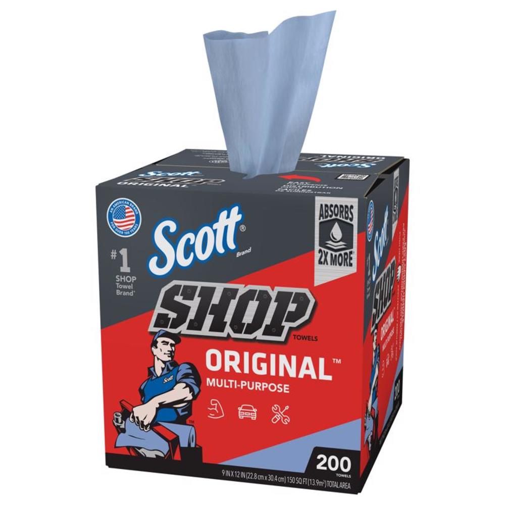 Scott Original Paper Shop Towels 12 in. W X 9 in. L 1 pk
