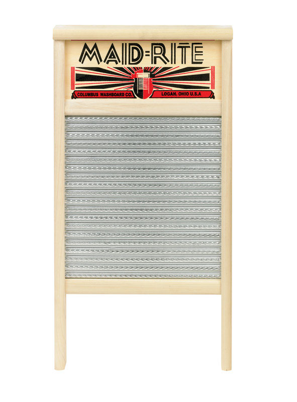 Maid-Rite 12-7/16 in. W X 23.75 in. L Metal Scrub Surface Washboard
