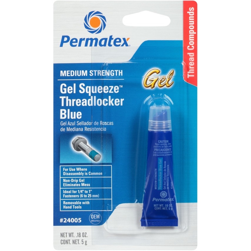 Permatex Medium Strength Threadlocker Gel 5 oz
