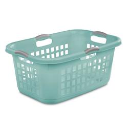 Sterilite Aqua Plastic Laundry Basket