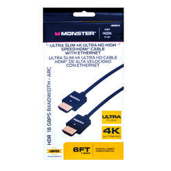 Monster Cable Monster Just Hook It Up 6 ft. L High Speed Cable with Ethernet HDMI