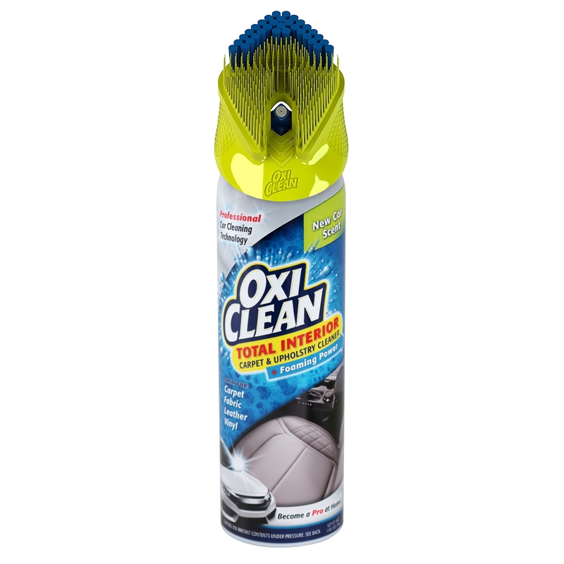 OxiClean Carpet and Upholstery Cleaner Foam New Car Scent 19 oz