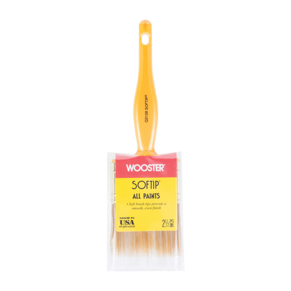 Wooster Softip 2-1/2 in. Flat Paint Brush