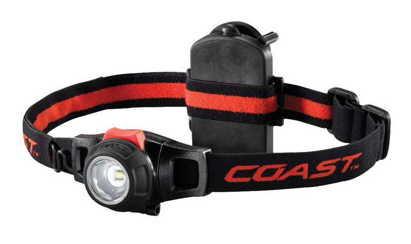COAST CUTLERY Coast HL7 305 lm Black LED Head Lamp AAA Battery