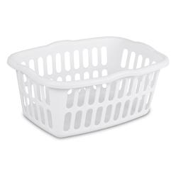 Sterilite Corporation Sterilite White Rectangular Laundry Basket 12458012