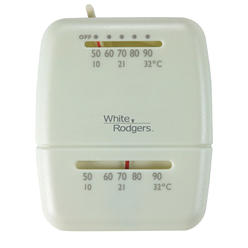 White-Rodgers White Rodgers M100 12V Standard Mechanical Snap Action Heat & Cool Thermostat